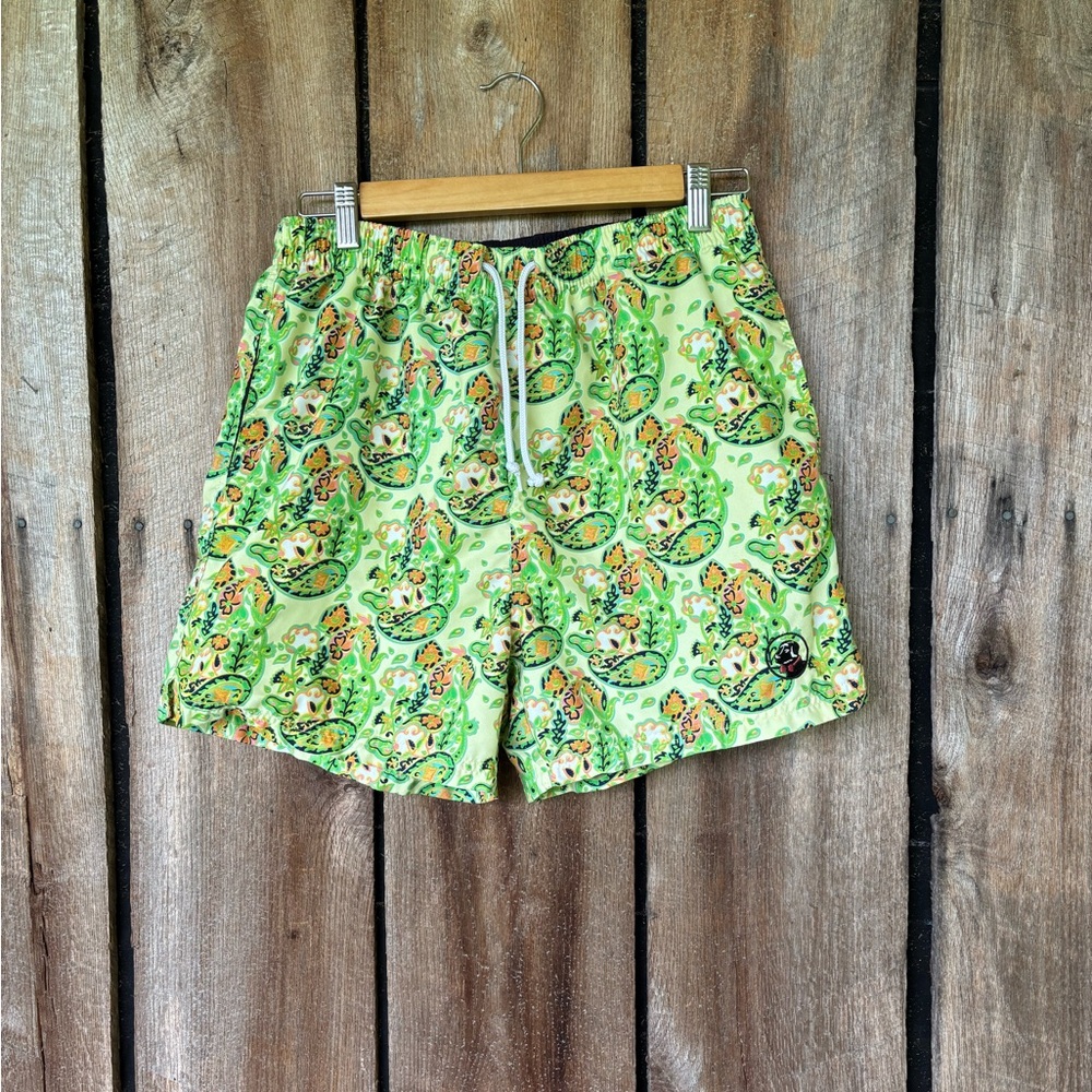 Southern Proper Swim Stuff Preppy Drawstring Shorts. Mesh Lining. Size Medium - Picture 2 of 8